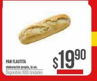 Supermercados Vea Pan Flautita oferta