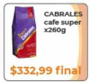 Pasos Supermercado Cabrales Cafe Super oferta