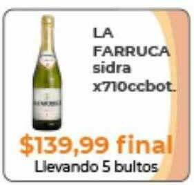 Pasos Supermercado La Farruca Sidra oferta