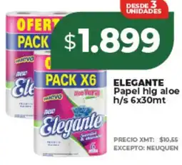 Supermayorista Vital Elegante papel hig aloe h/s oferta