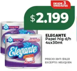 Supermayorista Vital Elegante papel hig d/h oferta