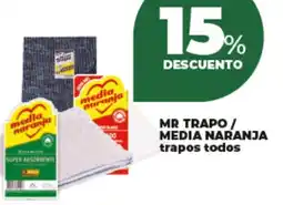 Supermayorista Vital Mr trapo/ media naranja trapos todos oferta