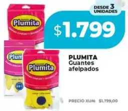Supermayorista Vital Plumita guantes afelpados oferta
