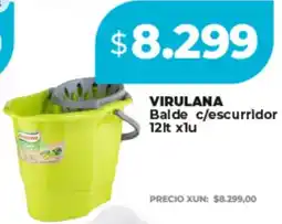 Supermayorista Vital Virulana balde c/escurridor oferta