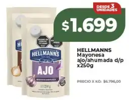 Supermayorista Vital Hellmann's mayonesa ajo/ahumada d/p oferta