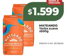 Supermayorista Vital Mateando yerba suave oferta