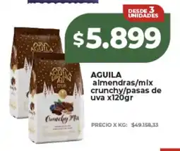 Supermayorista Vital Aguila almendras/mix crunchy/pasas de uva oferta
