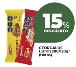 Supermayorista Vital Georgalos turrón oferta