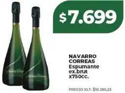 Supermayorista Vital Navarro correas espumante ex.brut oferta