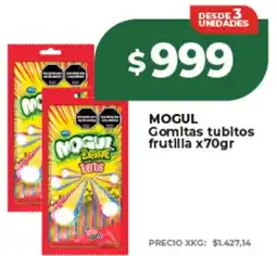 Supermayorista Vital Mogul gomitas tubitos frutilla oferta
