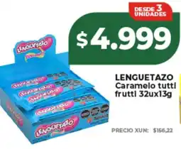 Supermayorista Vital Lenguetazo caramelo tutti frutti oferta