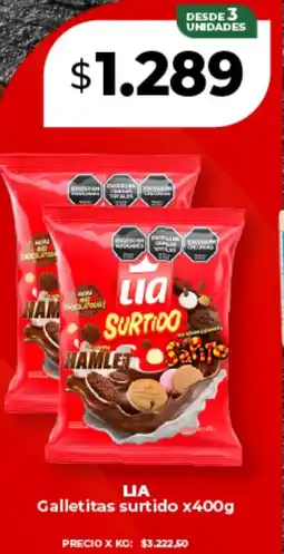 Supermayorista Vital Lia galletitas surtido oferta