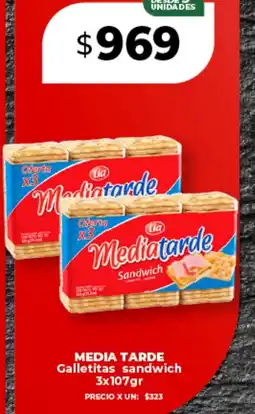 Supermayorista Vital Media tarde galletitas sandwich oferta