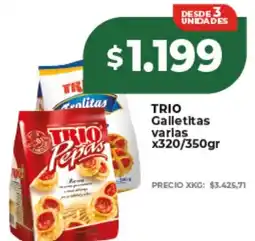 Supermayorista Vital Trio galletitas varias oferta
