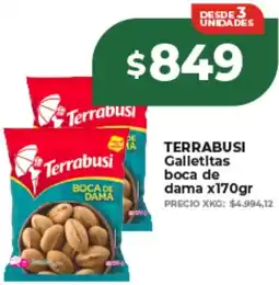 Supermayorista Vital Terrabusi galletitas boca de dama oferta