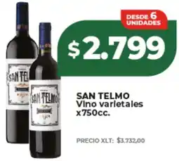 Supermayorista Vital San telmo vino varietales oferta