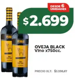 Supermayorista Vital Oveja black vino oferta