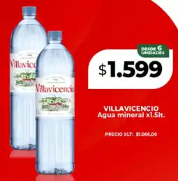 Supermayorista Vital Villavicencio agua mineral oferta