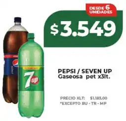 Supermayorista Vital Pepsi/Seven Up oferta