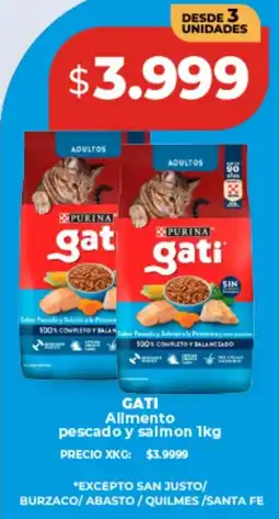 Supermayorista Vital Gati alimento pescado y salmon oferta