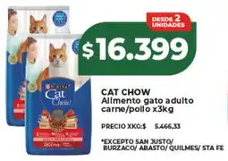 Supermayorista Vital Cat Chow alimento gato adulto oferta
