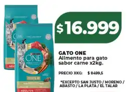 Supermayorista Vital Gato One alimento para gato sabor carne oferta