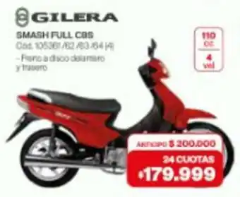 Gilera smash full