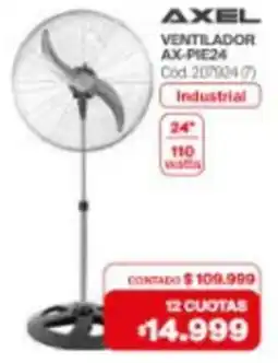Naldo Lombardi Axel ventilador 24" oferta