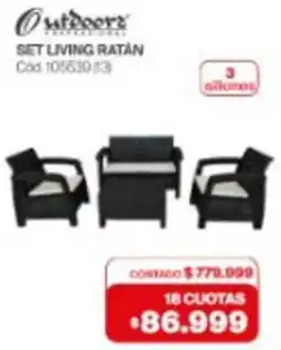 Naldo Lombardi Set living ratån oferta