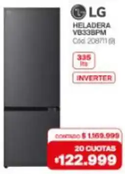 Naldo Lombardi Lg heladera oferta