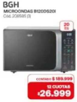 Naldo Lombardi Bgh microondas oferta