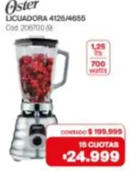 Naldo Lombardi Oster licuadora oferta