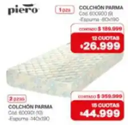 Naldo Lombardi Piero colchon parma oferta