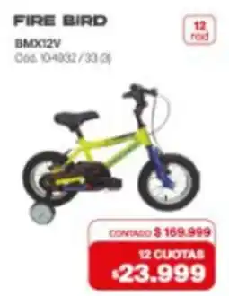 Naldo Lombardi Fire bird BMX12V oferta