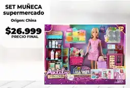 Supermayorista Vital Set muñeca supermercado oferta