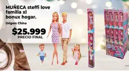 Supermayorista Vital MUÑECA steffi love familia xl bonux hogar oferta