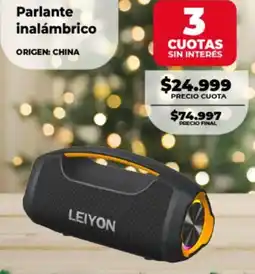 Supermayorista Vital Leiyon parlante inalámbrico oferta