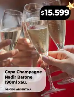 Supermayorista Vital Copa champagne nadir barone oferta