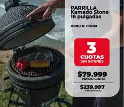 Supermayorista Vital Parrilla kamado stone oferta
