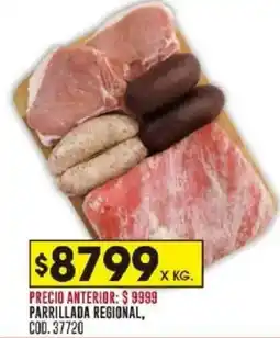 Coto Parrillada regional oferta