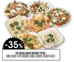 Coto En ensaladas varios tipos oferta