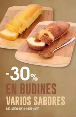 Coto En budines varios sabores oferta