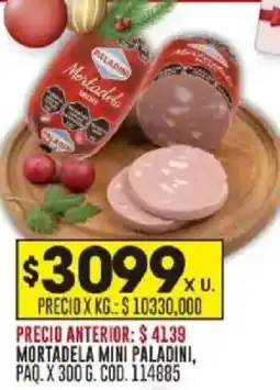 Coto Paladini mortadela mini paq. oferta