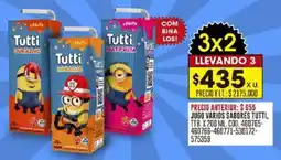 Coto Tutti jugo varios sabores oferta