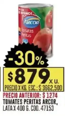 Coto Arcor tomates peritas lata oferta