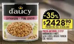 Coto D'aucy garbanzos lata oferta