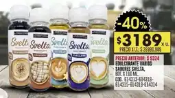 Coto Svelta edulcorante varios sabores bot. oferta