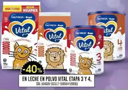 Coto En leche en polvo vital etapa 3 y 4, oferta