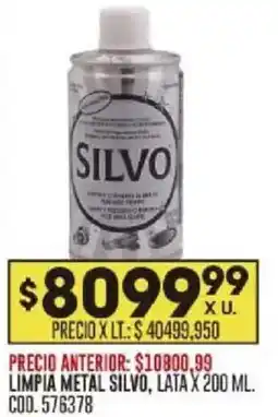 Coto Silvo limpia metal lata oferta
