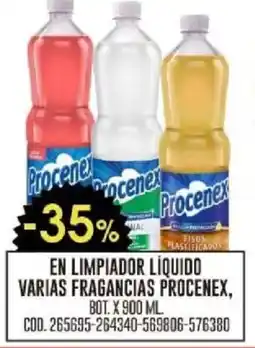Coto Procenex en limpiador líquido varias fragancias oferta